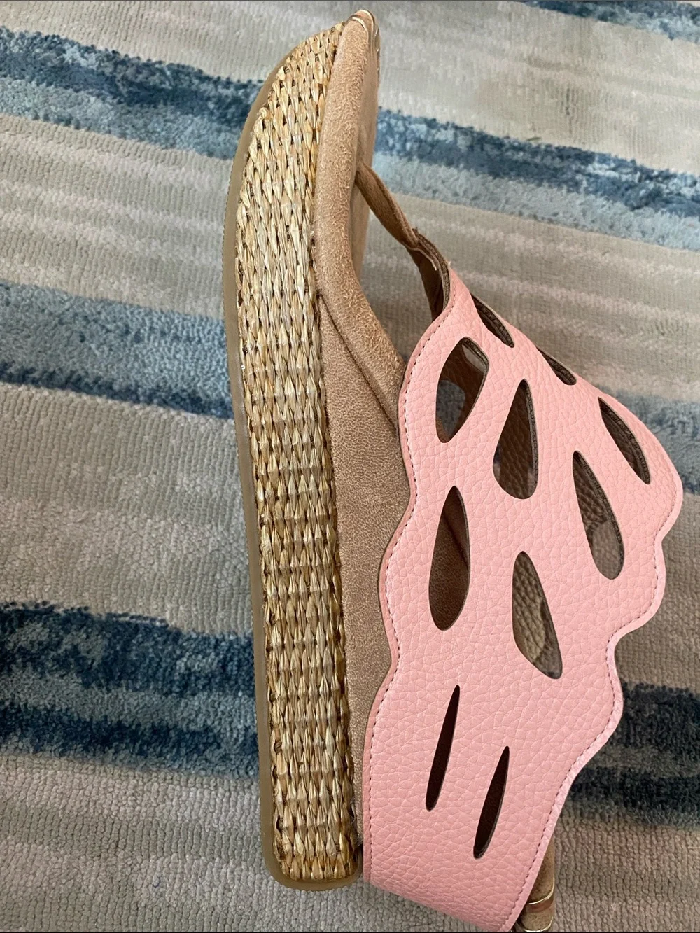 Reversible womens Sandals in Pink and/or Gold